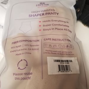 Shaperwear high waist tummy control
